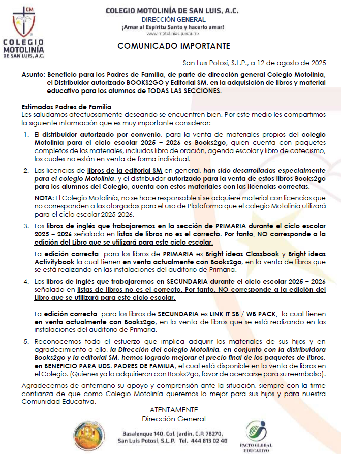 Comunicado 2