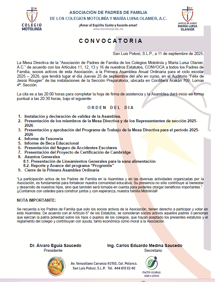 Convocatoria SPF